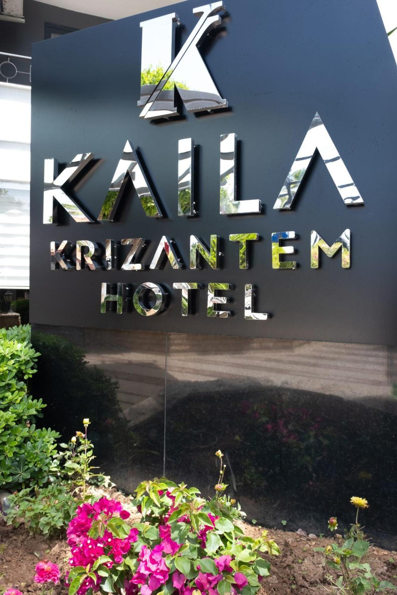Kaila Krizantem Hotel Алания Экстерьер фото